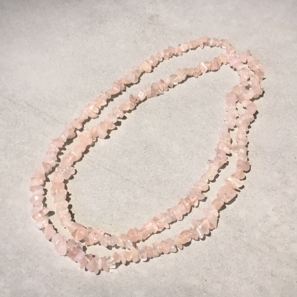 Rose Quartz Necklace - Picture 2 of 4
